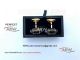 Perfect Replica Montblanc Black With Gold Face Gold Transprent Cufflinks (3)_th.jpg
